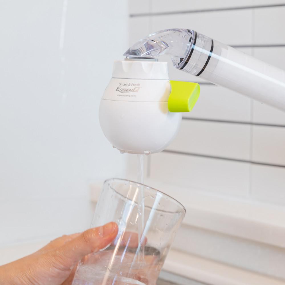 에센큐 초간편 정수기 올인원 - 정수기와 필터가 하나로, 주방 싱크대 수도꼭지 수전 전용