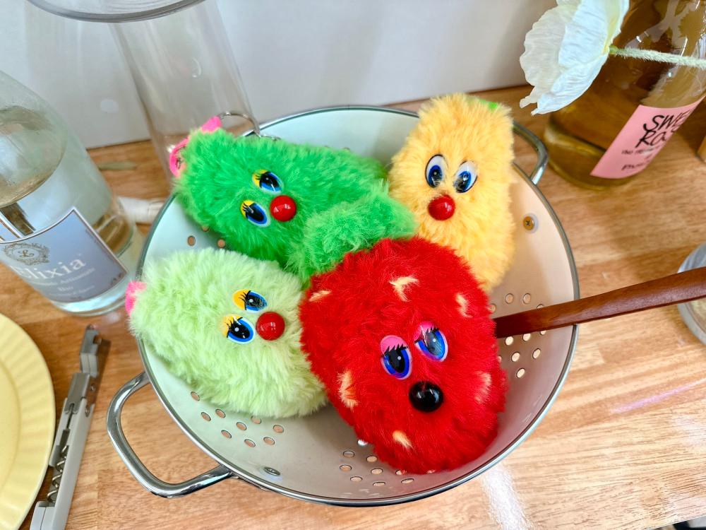 플러피한 친구들.ᐟ Fur 후르츠링 🥑🍓🥭