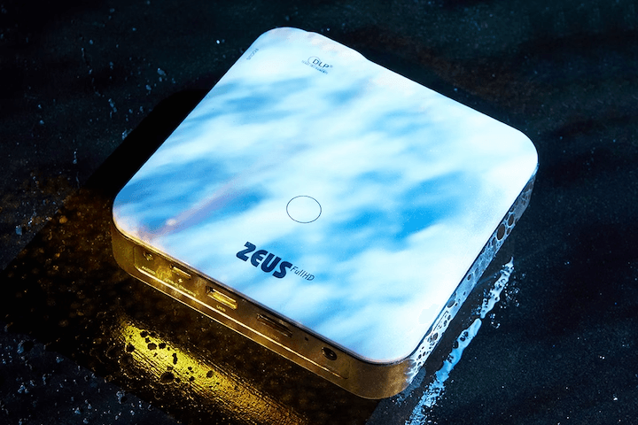 [비밀특가] FHD 출력해상도 1000안시루멘 미니빔프로젝터 홈시네마 ZUES A1000N