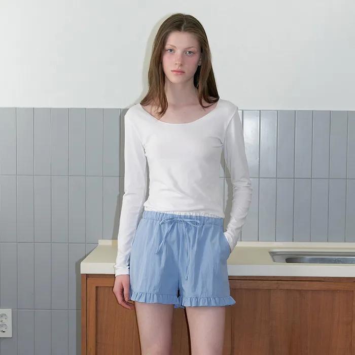 essential u-neck tee - 3color