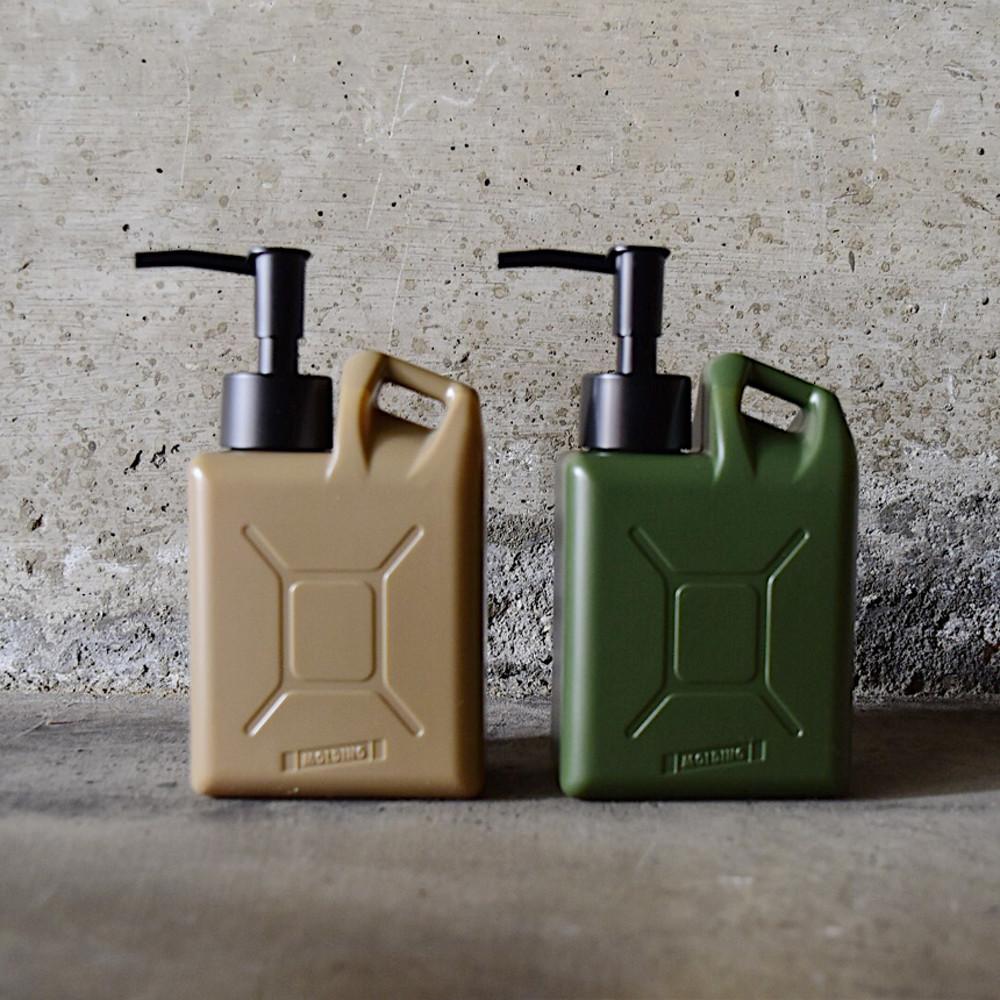 브리드 몰딩 핸드워시 샴푸 디스펜서 450ml 캠핑 세제통 플라스틱 펌핑 용기