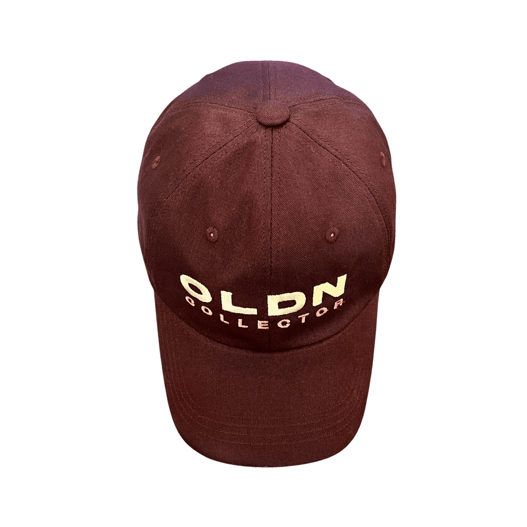 OLDN COLLECTOR BUCKLE BALL CAP WINE