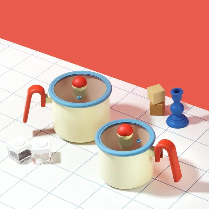 네오플램 대니쉬 IH 인덕션 멀티케틀팟 16cm