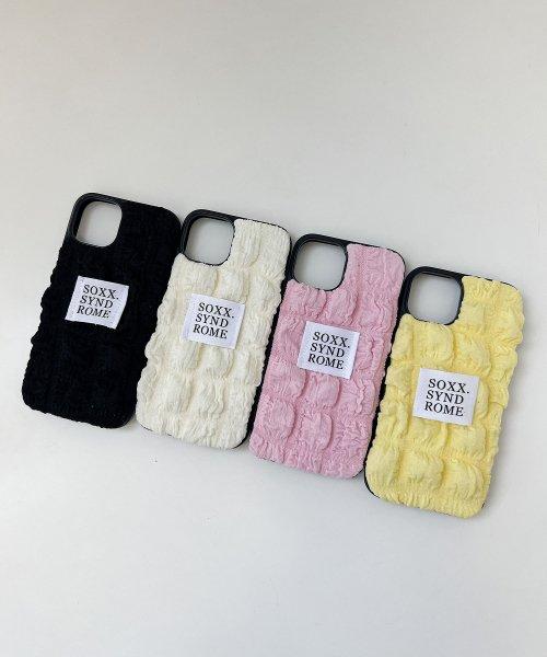 삭스신드롬(SOXX SYNDROME)  [패브릭 케이스]Quilting logo - 후기 | 무신사