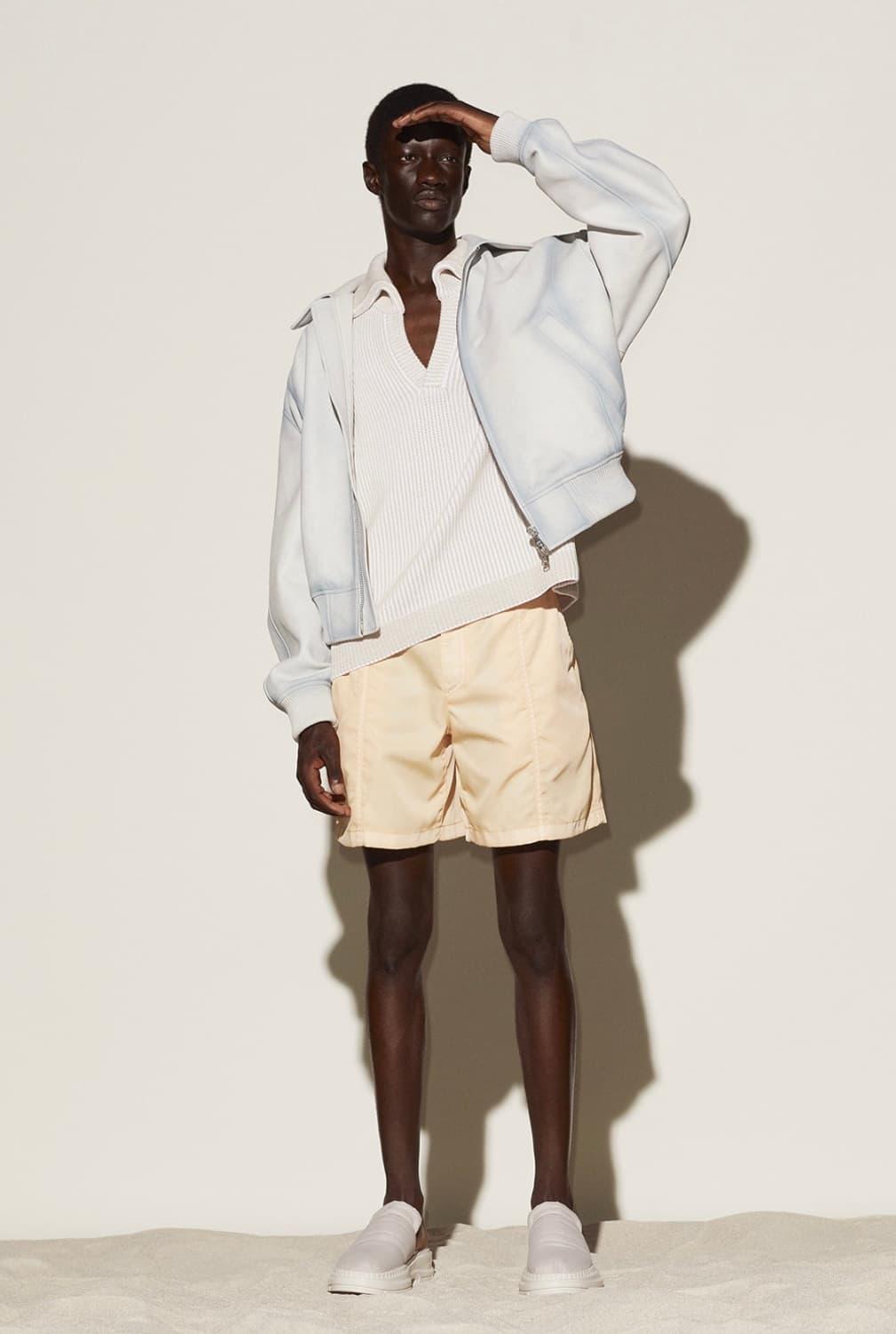 솔리드옴므 22SS 블루레더 점퍼 자켓 레더자켓 판매 | 후루츠패밀리