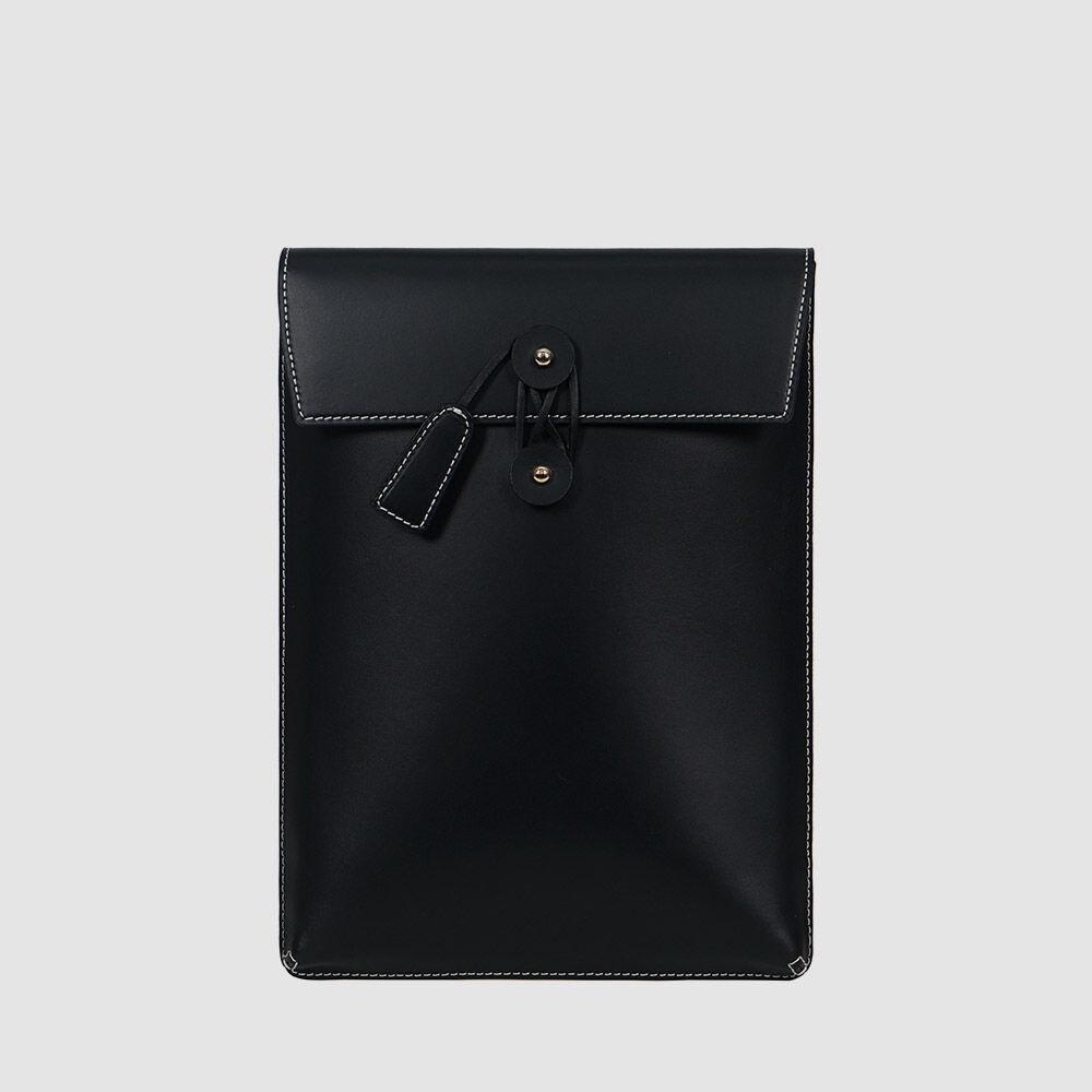 천연 소가죽 아이패드 파우치 LO-P8830-BK 11인치 / 12.9인치