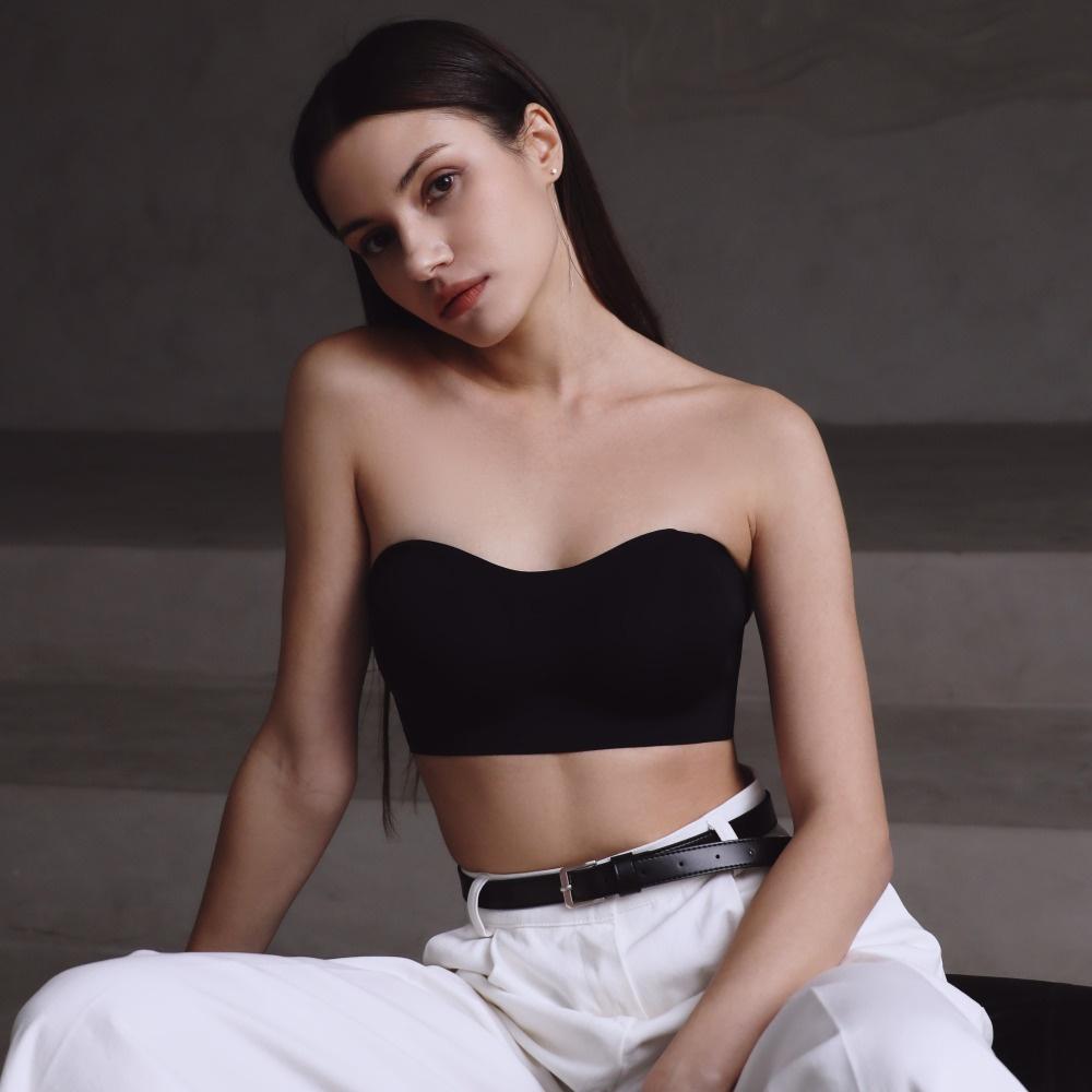 [29CM 단독] 오프숄더 논슬립 브라 - 4 Colors