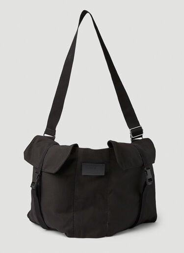 MM6 메종 마르지엘라 Messenger 크로스바디 백 Black MM6 Maison Margiela