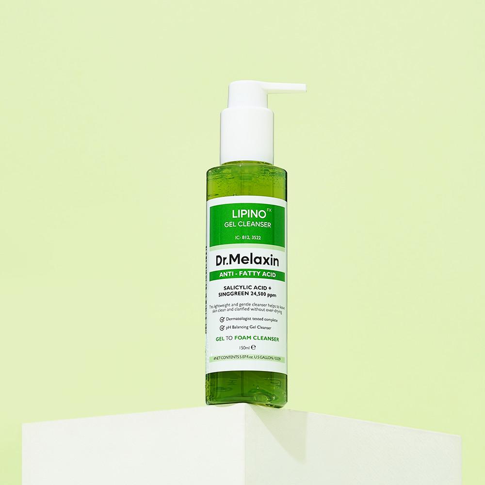 닥터멜락신 리피노 무지방산 젤 클렌저 150ml / 36% / 천연 각질케어 특허 성분 / 지성 트러블 원인 지방산 0% : 닥터 멜락신 공식스토어