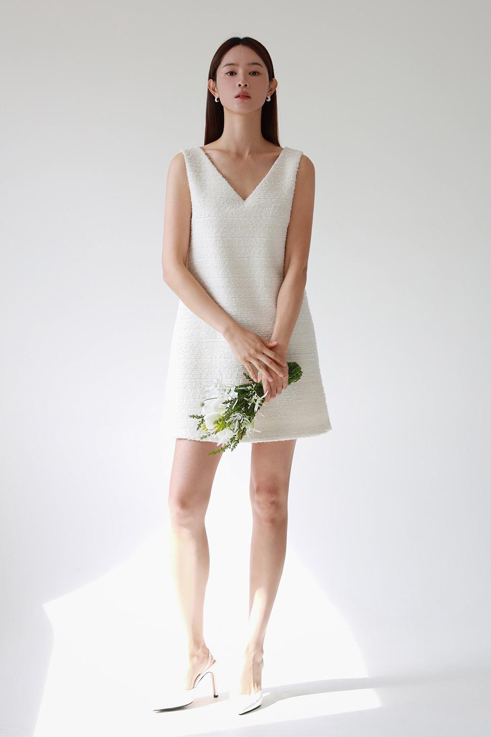 앤젤 트위드 미니 드레스 DRV1667