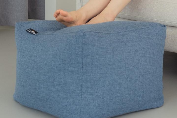 린온 사각스툴 패브릭