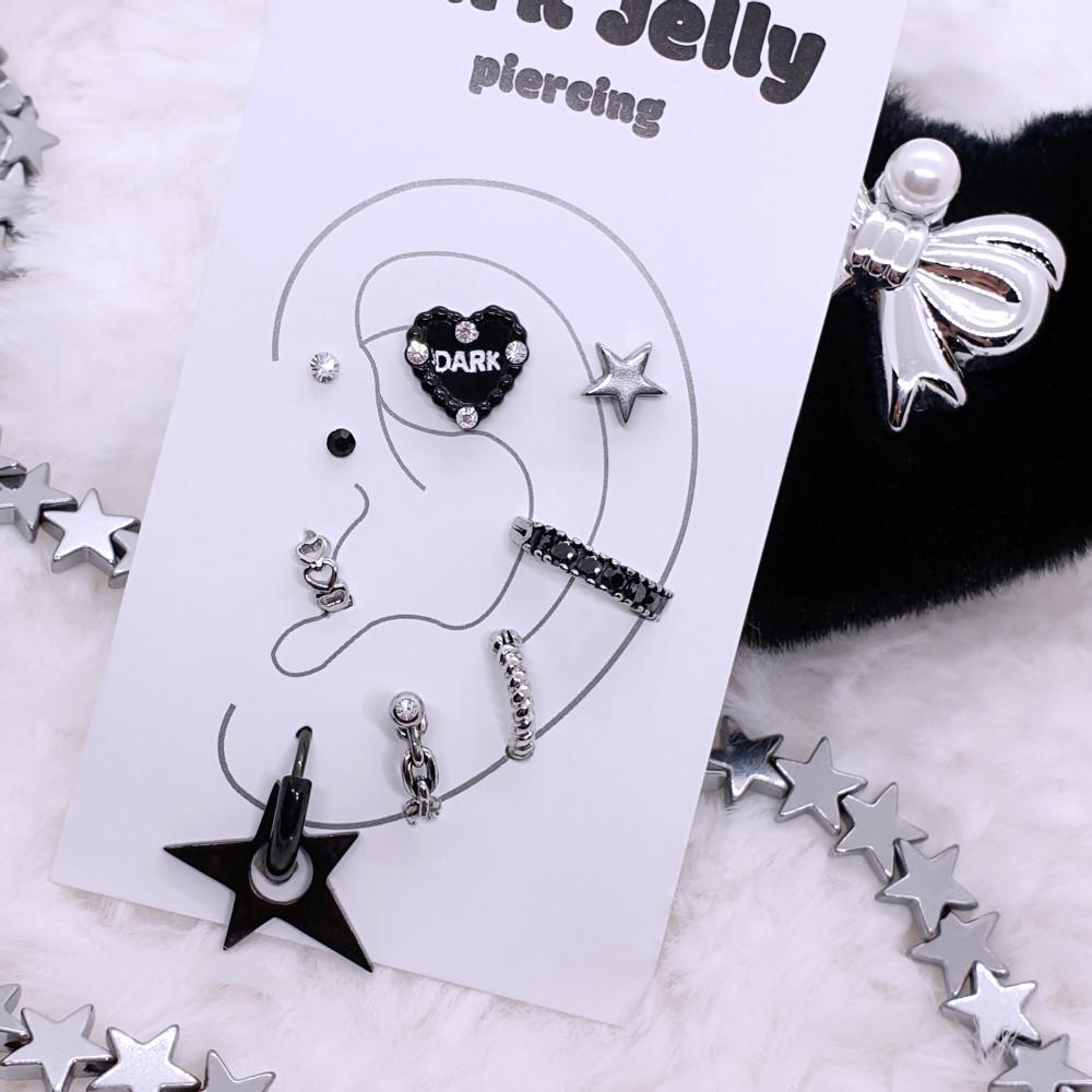 birthday 별 링 케이크 피어싱 조합