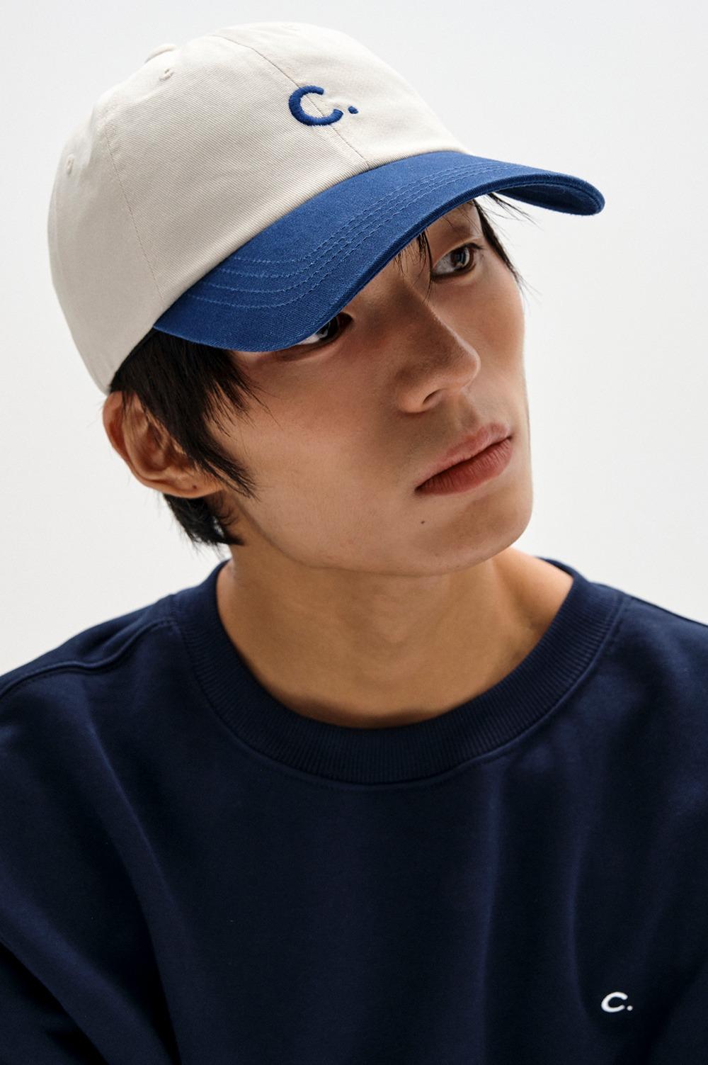Basic Fit Ball Cap Colorblock (Navy)