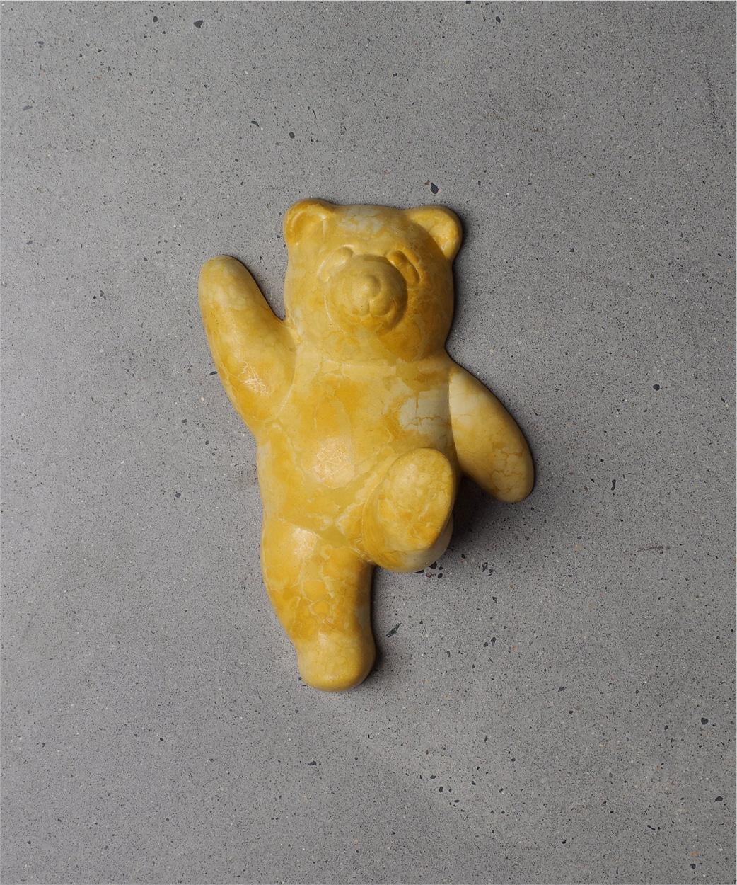 Concrete Cat / DA BEARS Wall Hook - Yellow