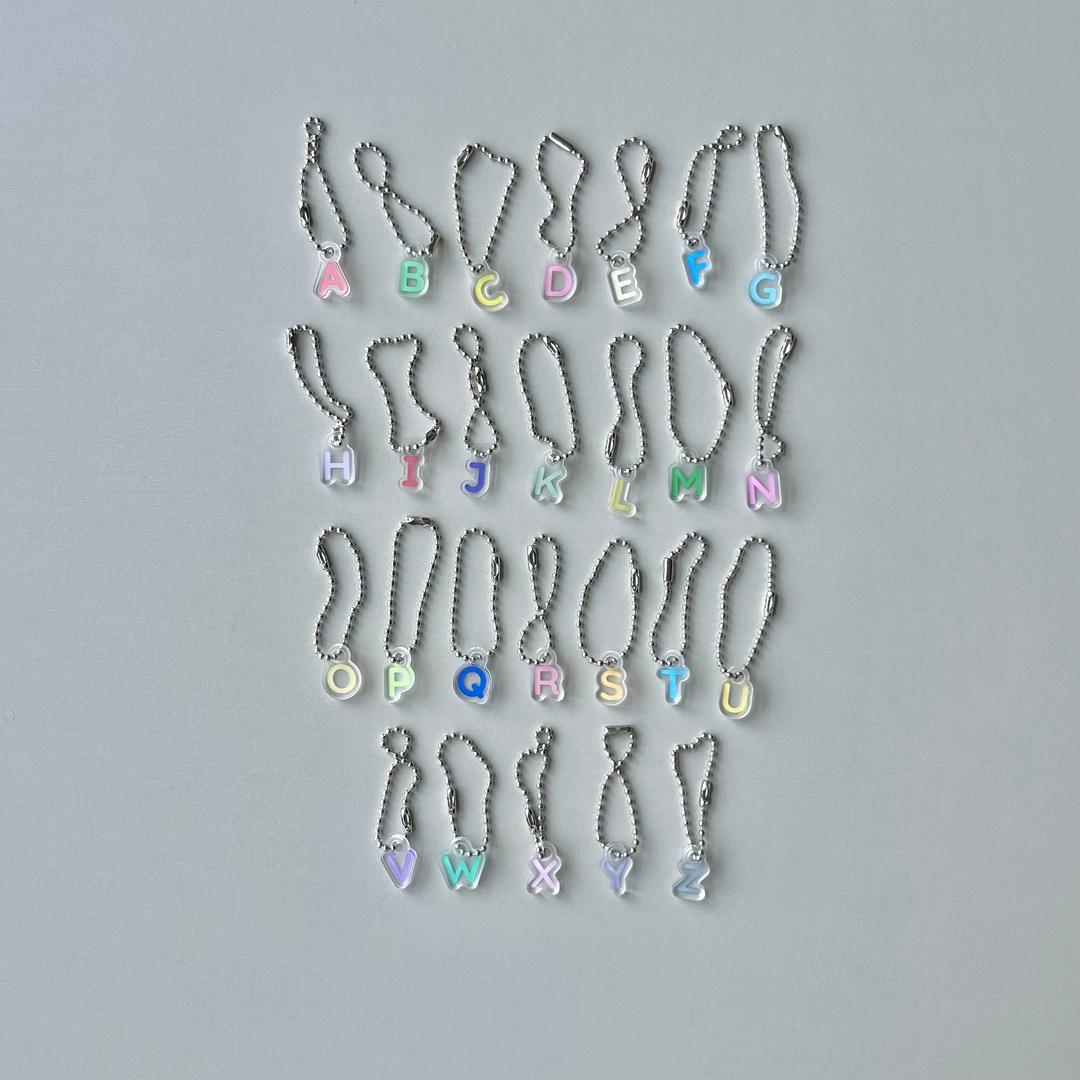 mini - charm 알파벳