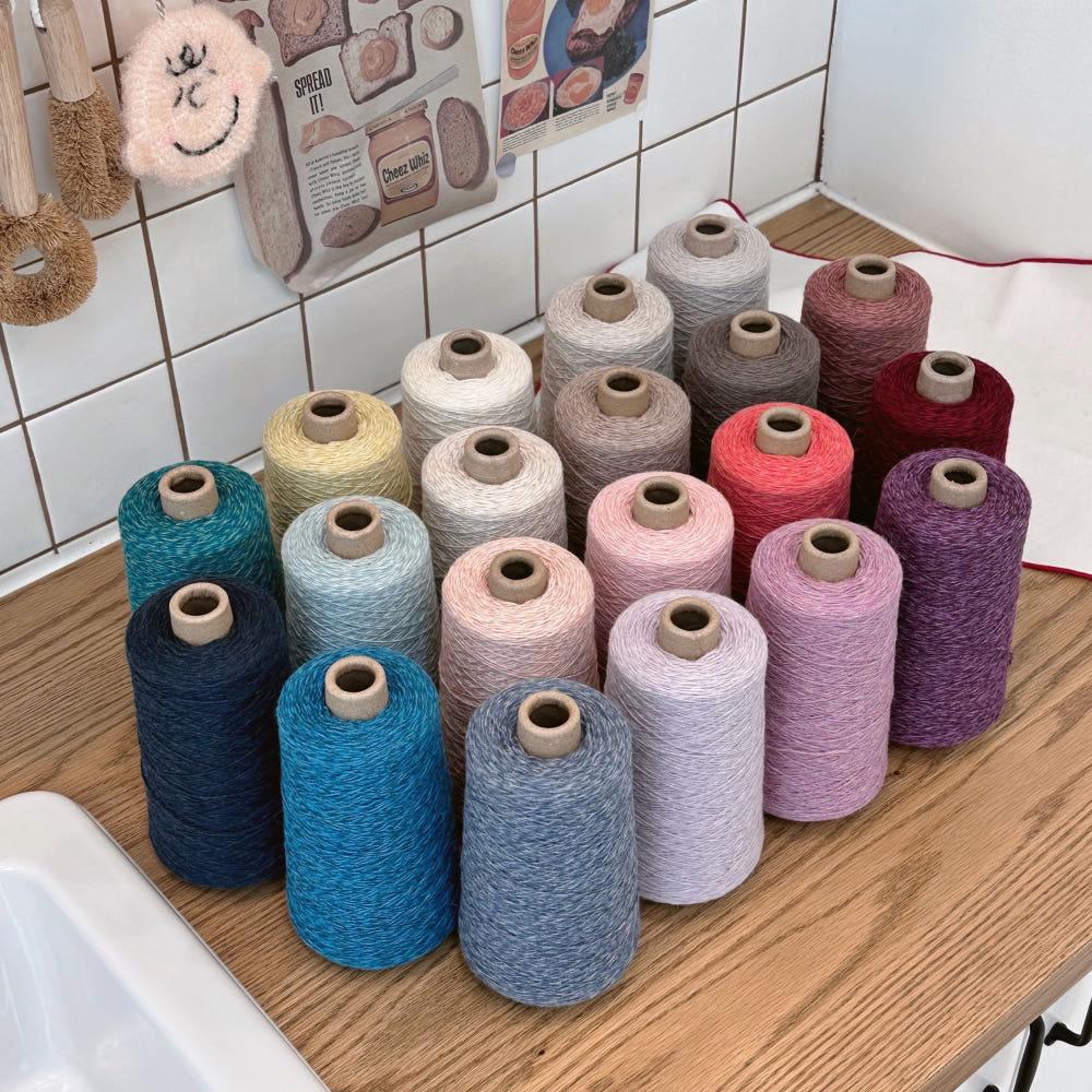 [𝐑𝐚𝐜𝐜𝐨𝐨𝐧, 𝐀𝐥𝐩𝐚𝐜𝐚] 스콘 콘사 - 20 colors (100g)