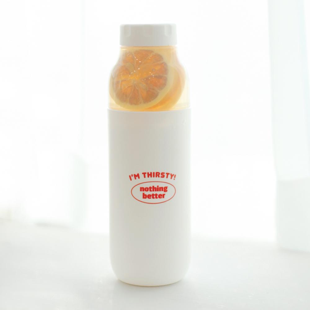 [3단밀크보틀] '언제 어디서나 함께' 3단 분리 감성 홈카페 선물 물병 텀블러 500ml