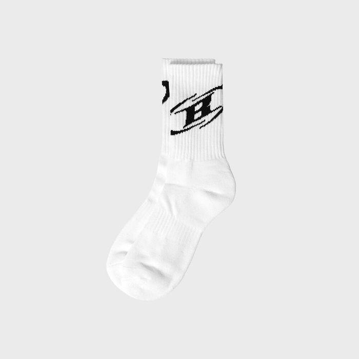 BIG B LOGO SOCKS [WHITE]