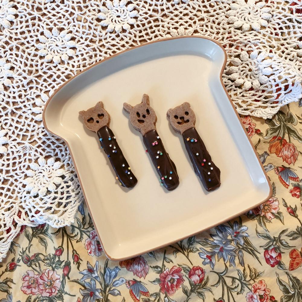 동물 빼빼로 쿠키커터(3종set) / 자체제작 토끼 모양틀 / 곰돌이커터 / 고양이빼빼로