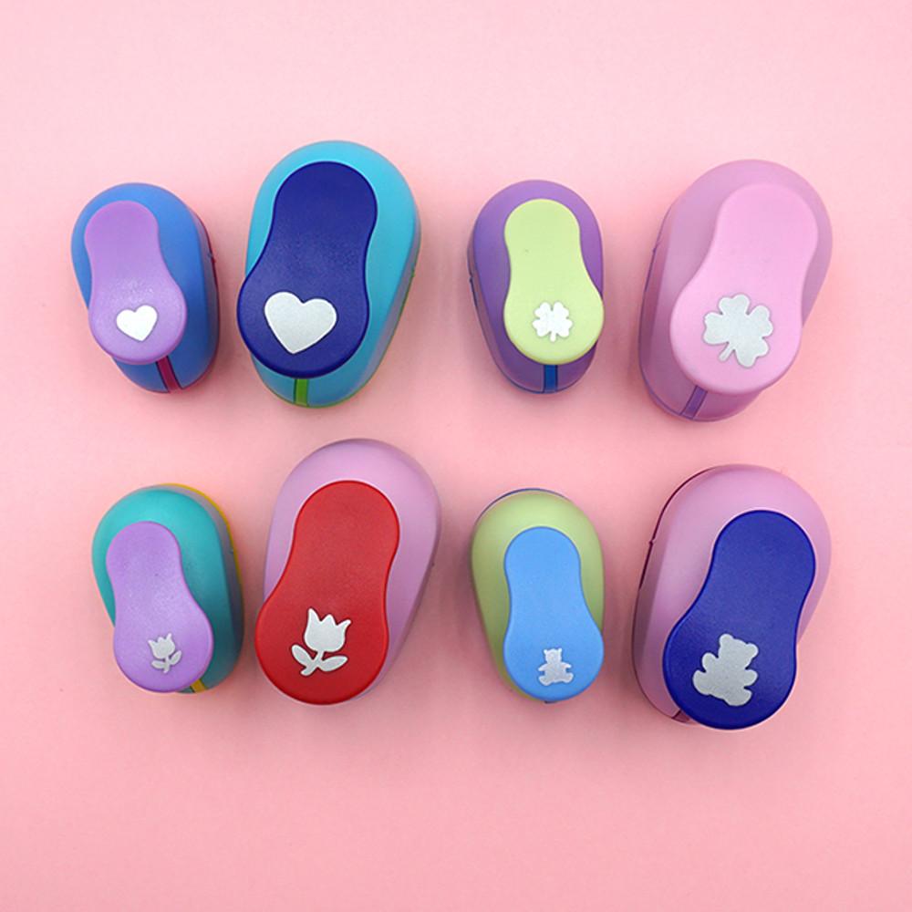 모양펀치 하트/튤립/클로버/곰돌이