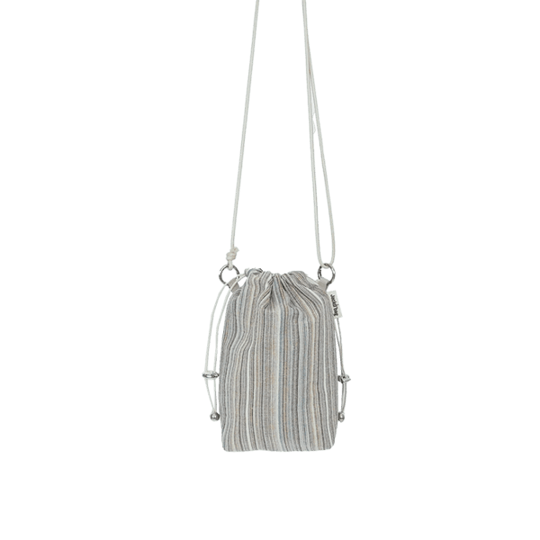 Hippie stripes mini bag  히피스트라이프 미니백  IVORY