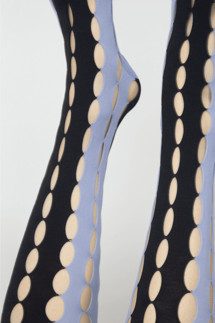 yee Coloring Hole Knee Socks (4 color)