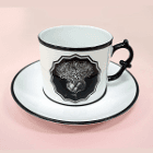 비스타 알레그레 허벌리아 티컵 & 소서 15cm _ 화이트/핑크 택1