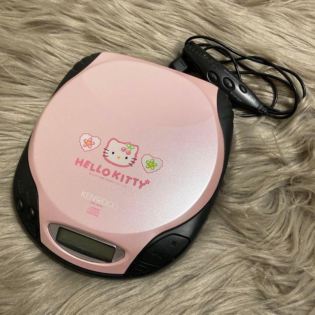 Victor - ハローキティーポータブルミニディスクプレーヤー Victor ハローキティ ポータブル MDプレーヤー KT-MD5限定品