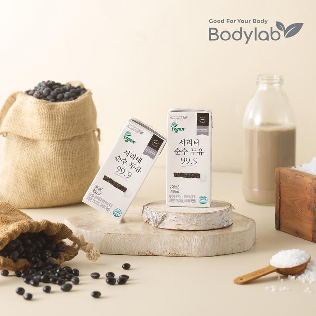바디랩 서리태 순수두유 99.9 190ml 24팩 1+1박스 (총 48팩) 서리태콩물