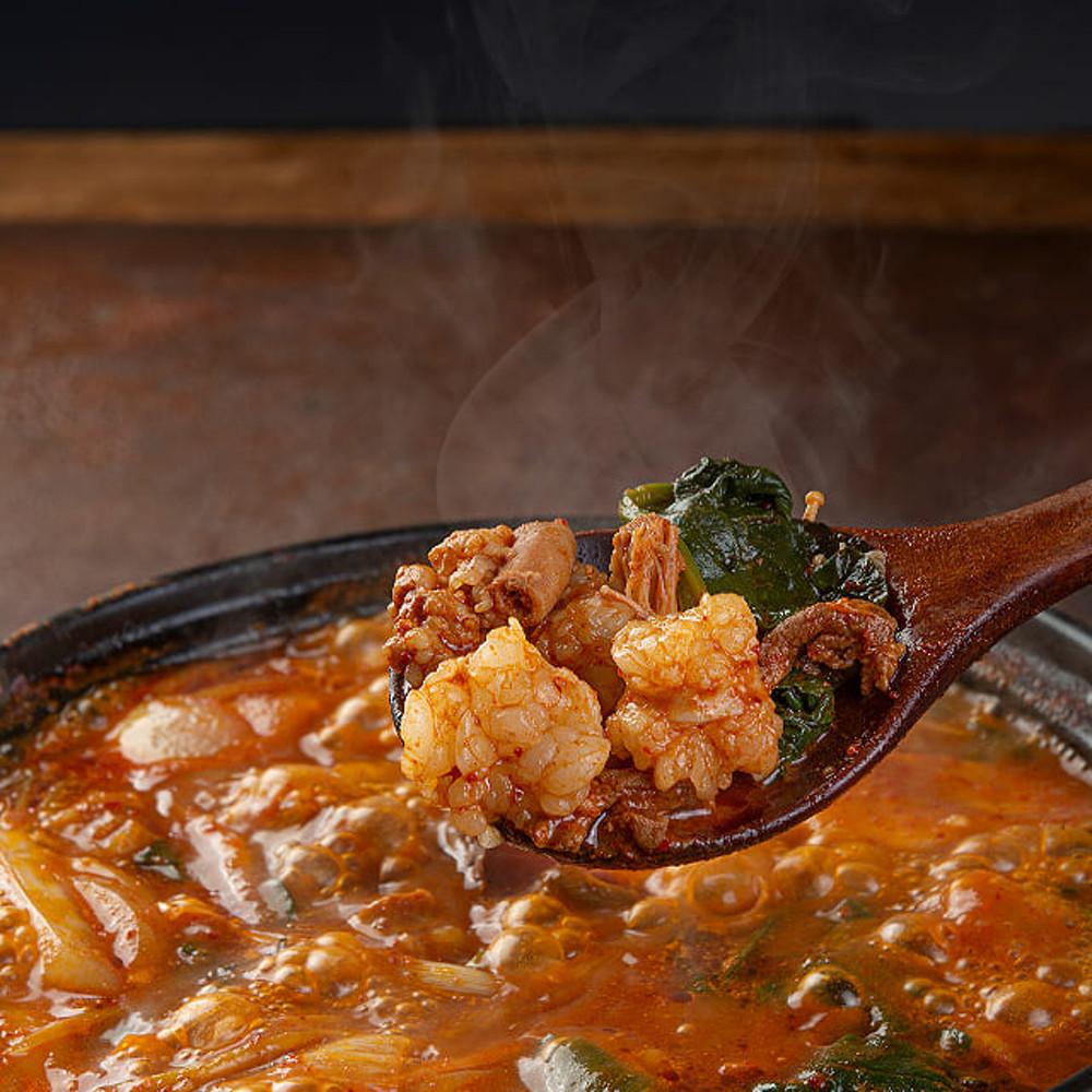 [밀키트] 문현 전통한우 곱창전골 프리미엄 2-3인분