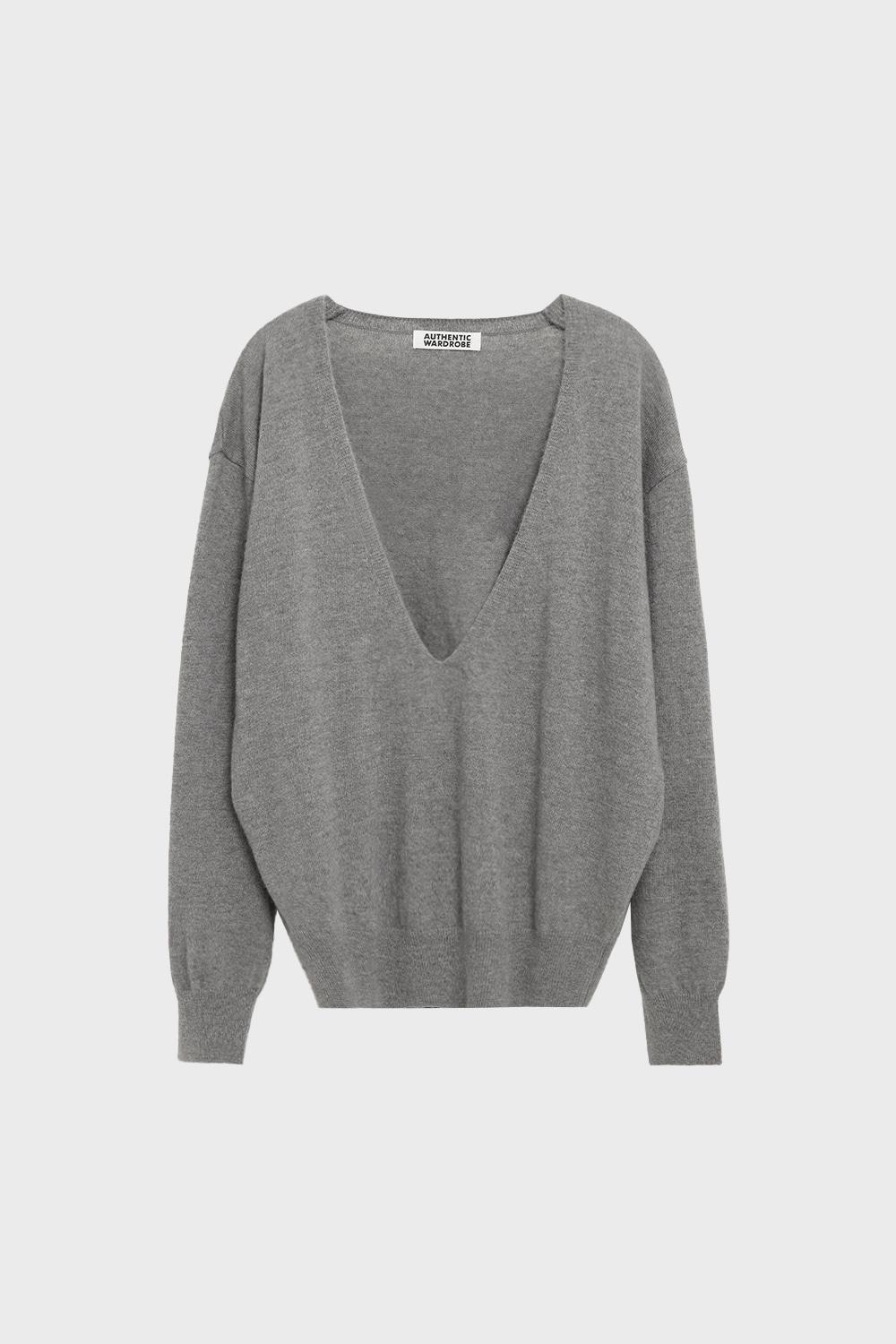 New Deep V Knit