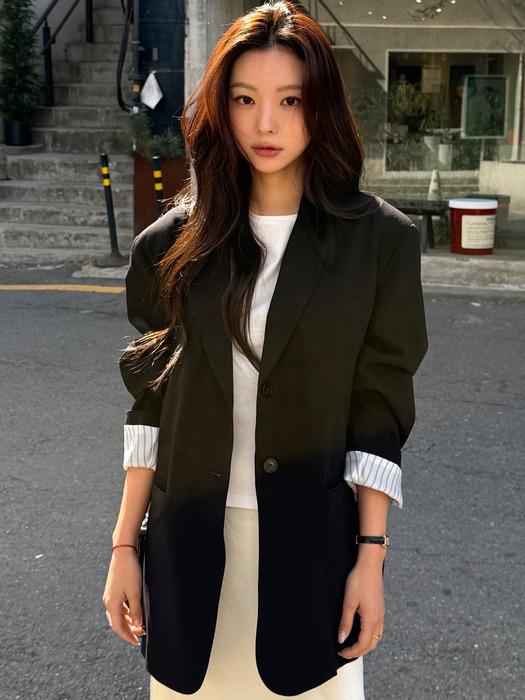 [경은 PICK] (2차 리오더) WOOL BLENDED OVERSIZE SINGLE JACKET [TAN BEIGE][BLACK]