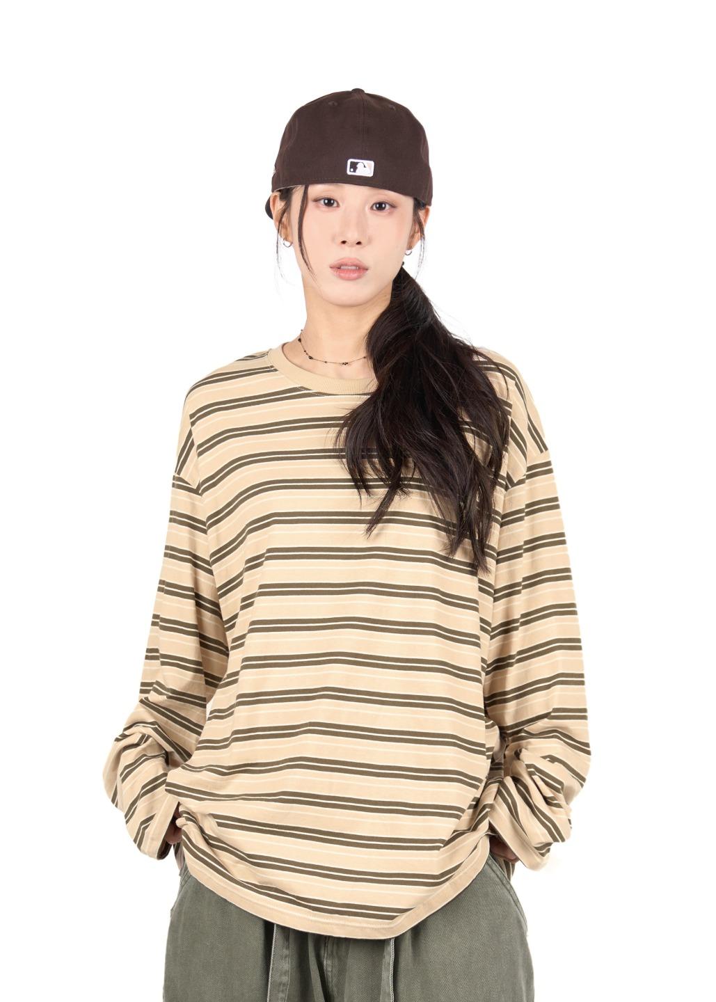 릿킴 CODE STRIPE LONG SLEEVE