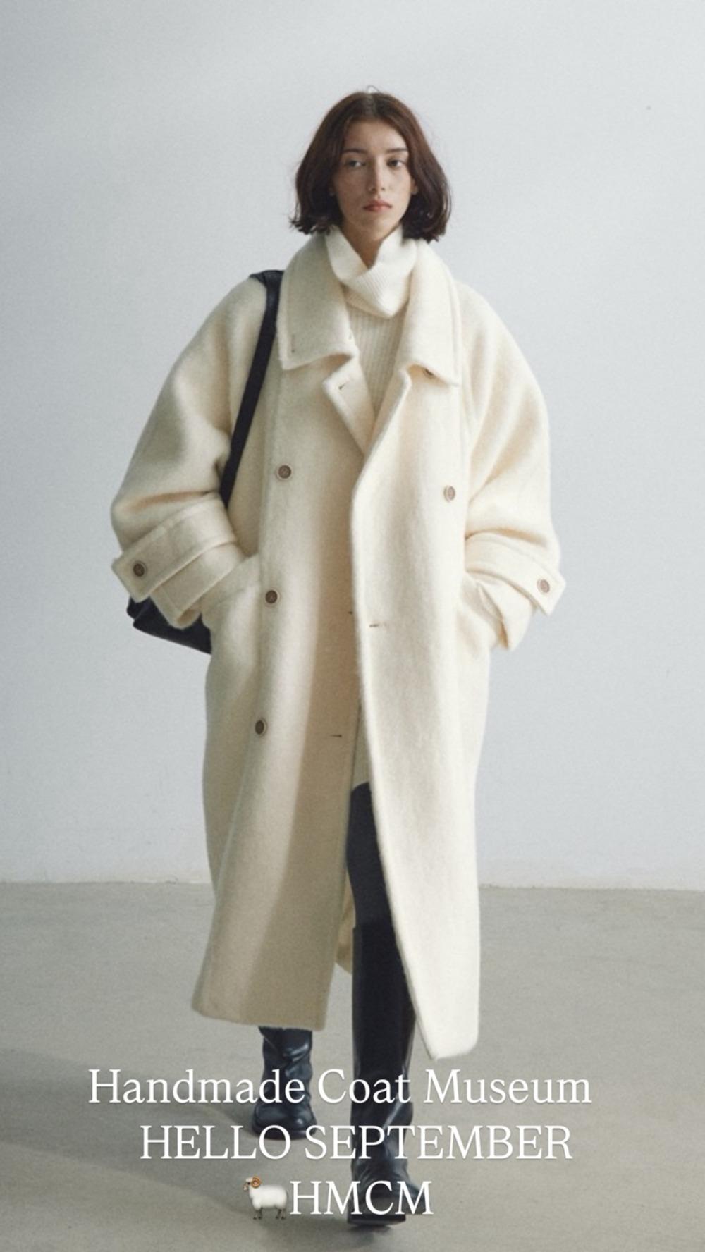 HELLO SEPTEMBER 엘로디 핸드메이드코트(전체 안감 있음)