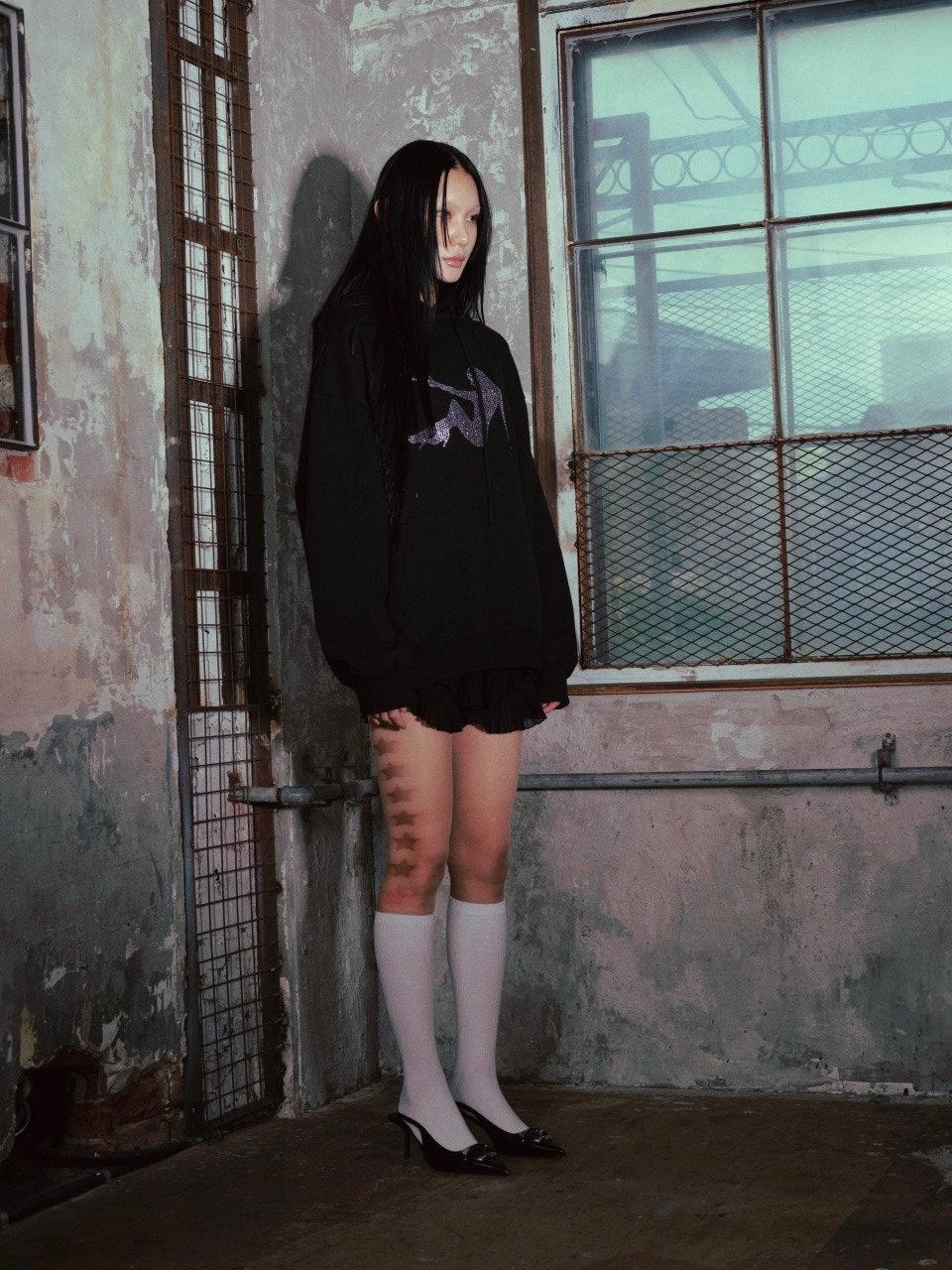 Cubic hotfix hoodie