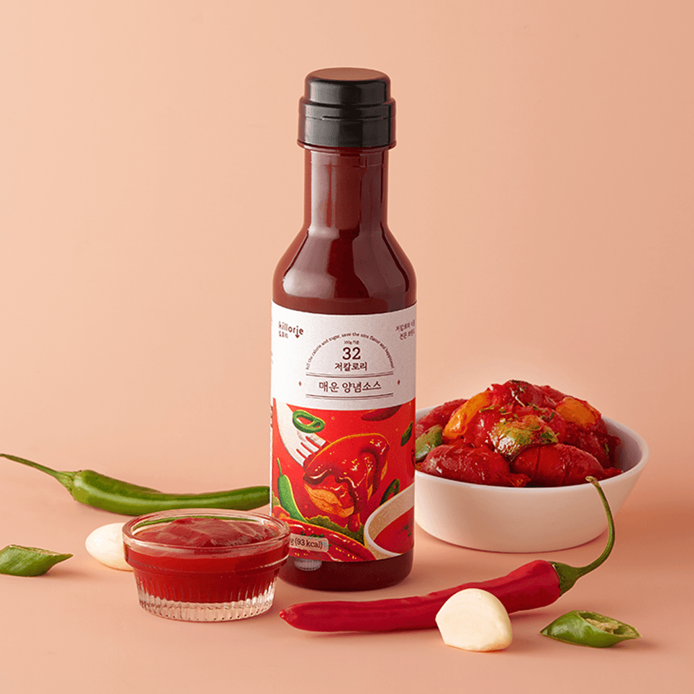 저칼로리 저당 매운 양념 소스