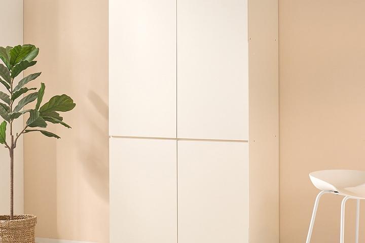 크렘 1000 주방수납장 틈새장 빌트인 냉장고옆 수납장 1color