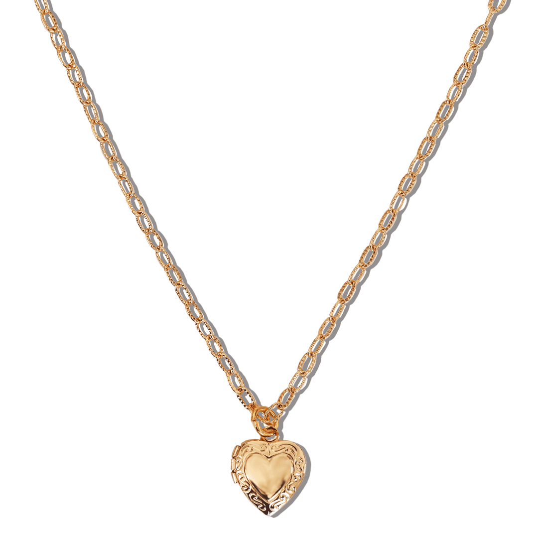 Memories Heart Locket Necklace