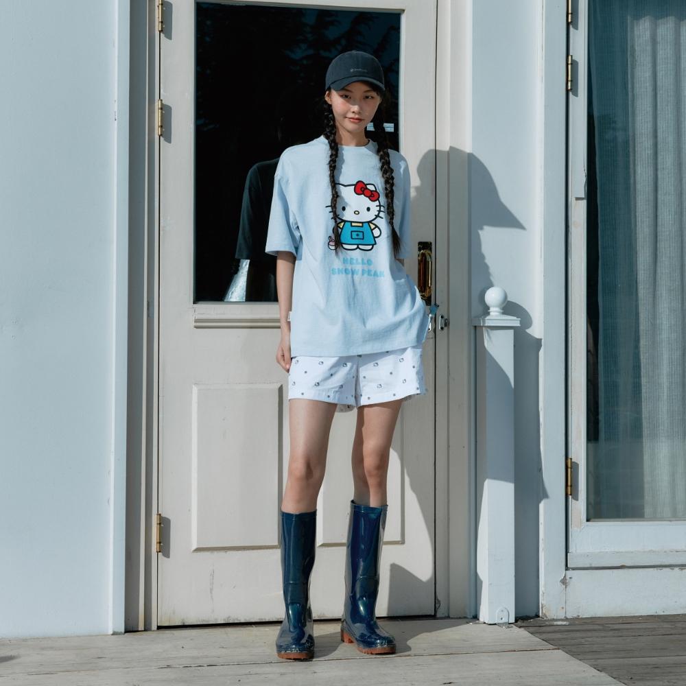 [스노우피크 X 헬로키티] 여성 반바지 White