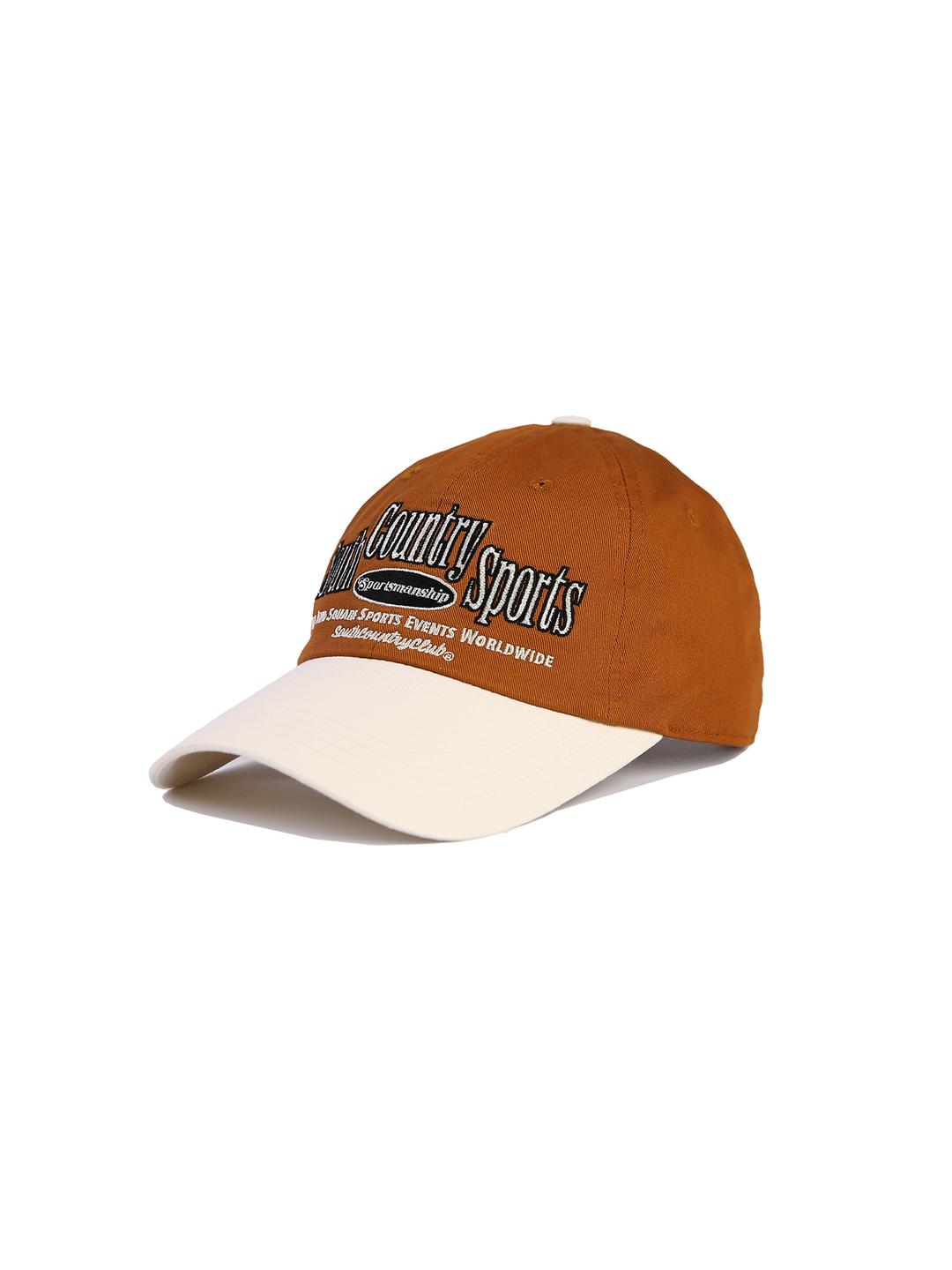 VINTAGE SPORTS CAP-BRICK/IVORY