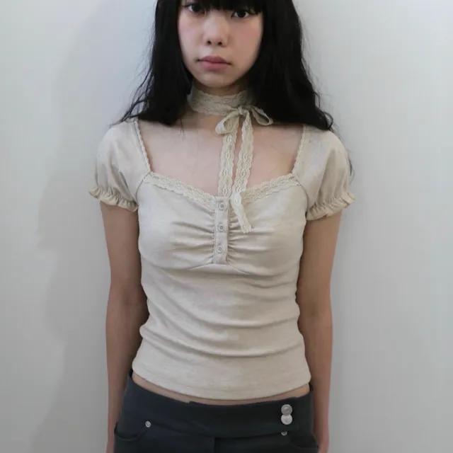 lace t-shirt