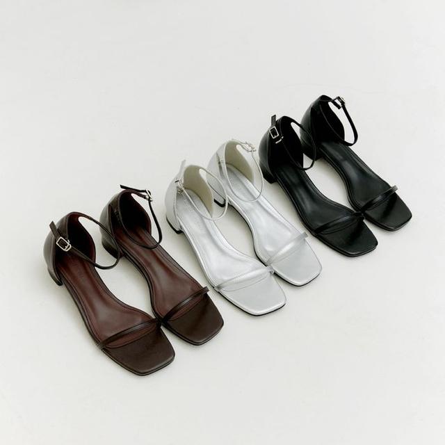 KM239 핸드메이드 씬 스트랩 샌들_4Colors