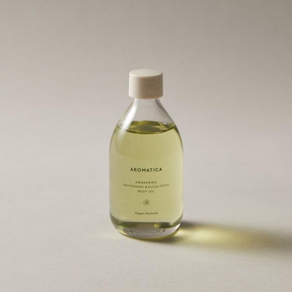 아로마티카 어웨이크닝 바디오일 페퍼민트 & 유칼립투스 100ml