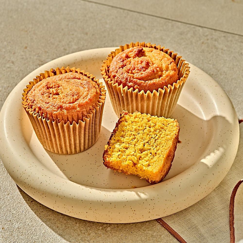 무밀가루 무설탕 저당 단호박 머핀 3개 : 무화당