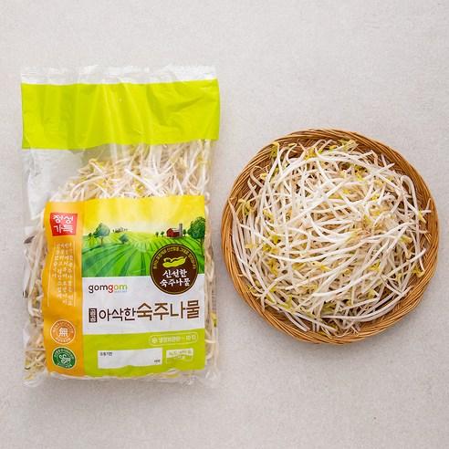 곰곰 아삭한 숙주나물, 500g, 1개 - 숙주나물 | 쿠팡