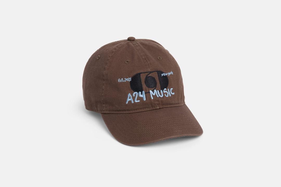 Brown A24 Music Hat