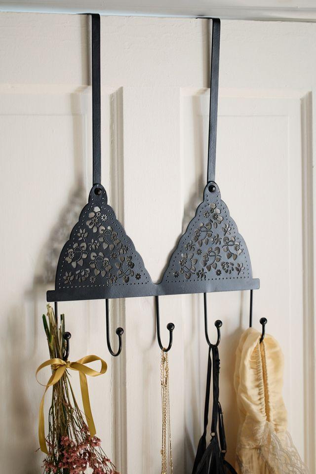 Lace Bra Over-The-Door Multi-Hook