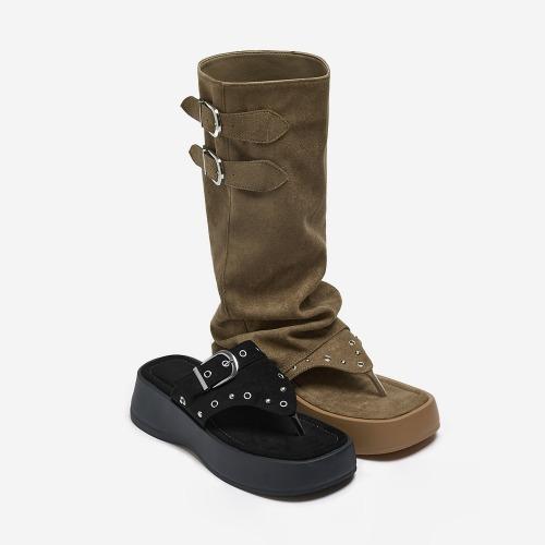 데릴 투웨이 플랫폼 쪼리 부츠 BLSDS2i128