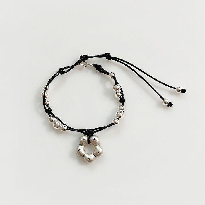 Vintage Flower String Knot Bracelet