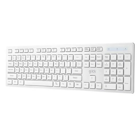 지클릭커 오피스프로 저소음 슬림 무선 블루투스 키보드 WK10